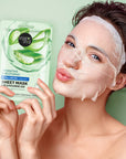 Hydrating Facial Mask - Hyaluronic Acid and Aloe Vera