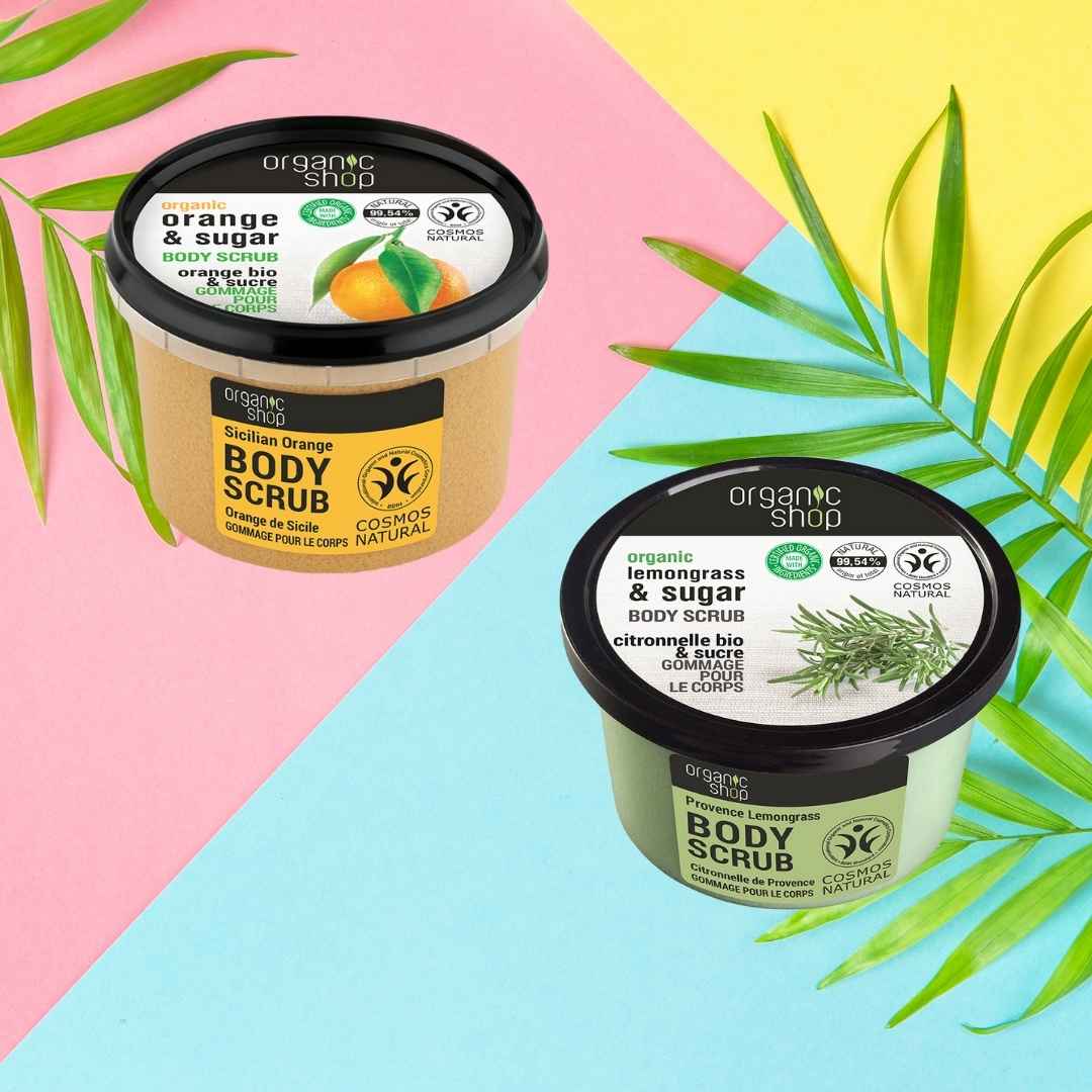 Exfoliantes, las novedades de Organic Shop que tenés que conocer