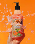 Gel de ducha - ENERGY BOMB con albahaca fresaca y mandarina orgánica