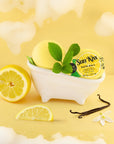 Sun Kiss Bath Bomb - Organic Lemon &amp; Vanilla