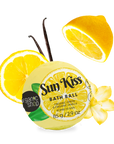 Sun Kiss Bath Bomb - Organic Lemon &amp; Vanilla