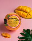 TROPICANA BEACH Bath Bomb - Organic Passion Fruit &amp; Mango