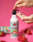 NATURAL BODY LOTION - Strawberry